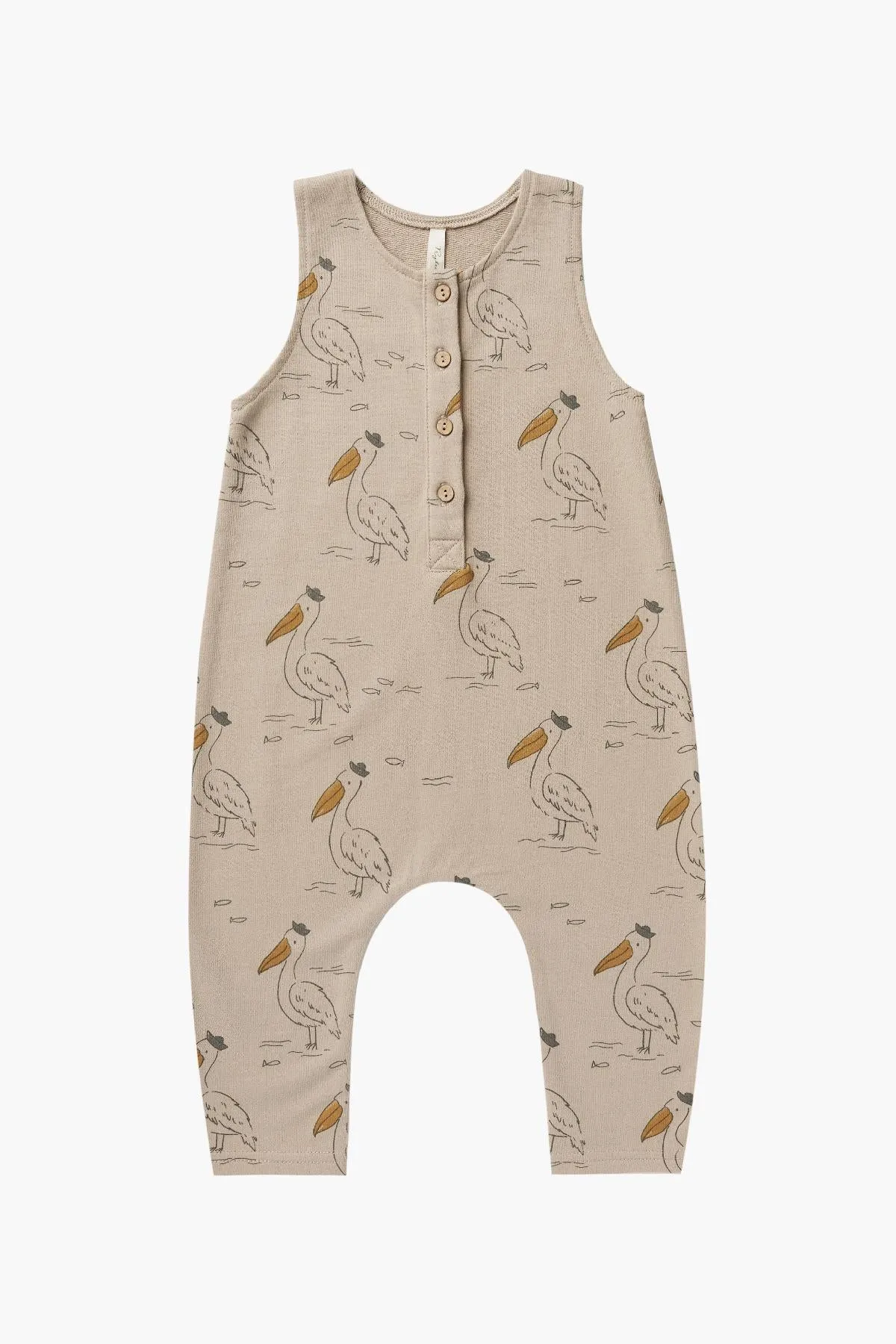 Rylee   Cru Pelican Baby Jumpsuit