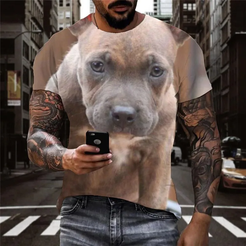 shirts dog shirt tee Puppy Cute animal male Cool big Smart dogs art costume