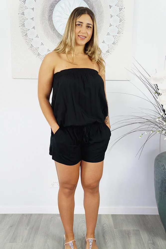 Short Jumpsuit Plain