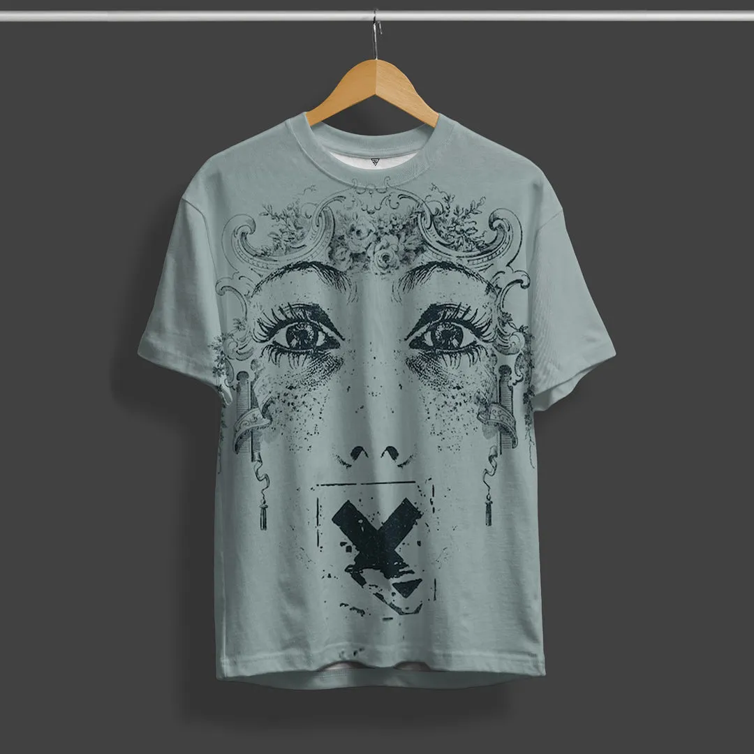 Silent Eyes Printed T-Shirt