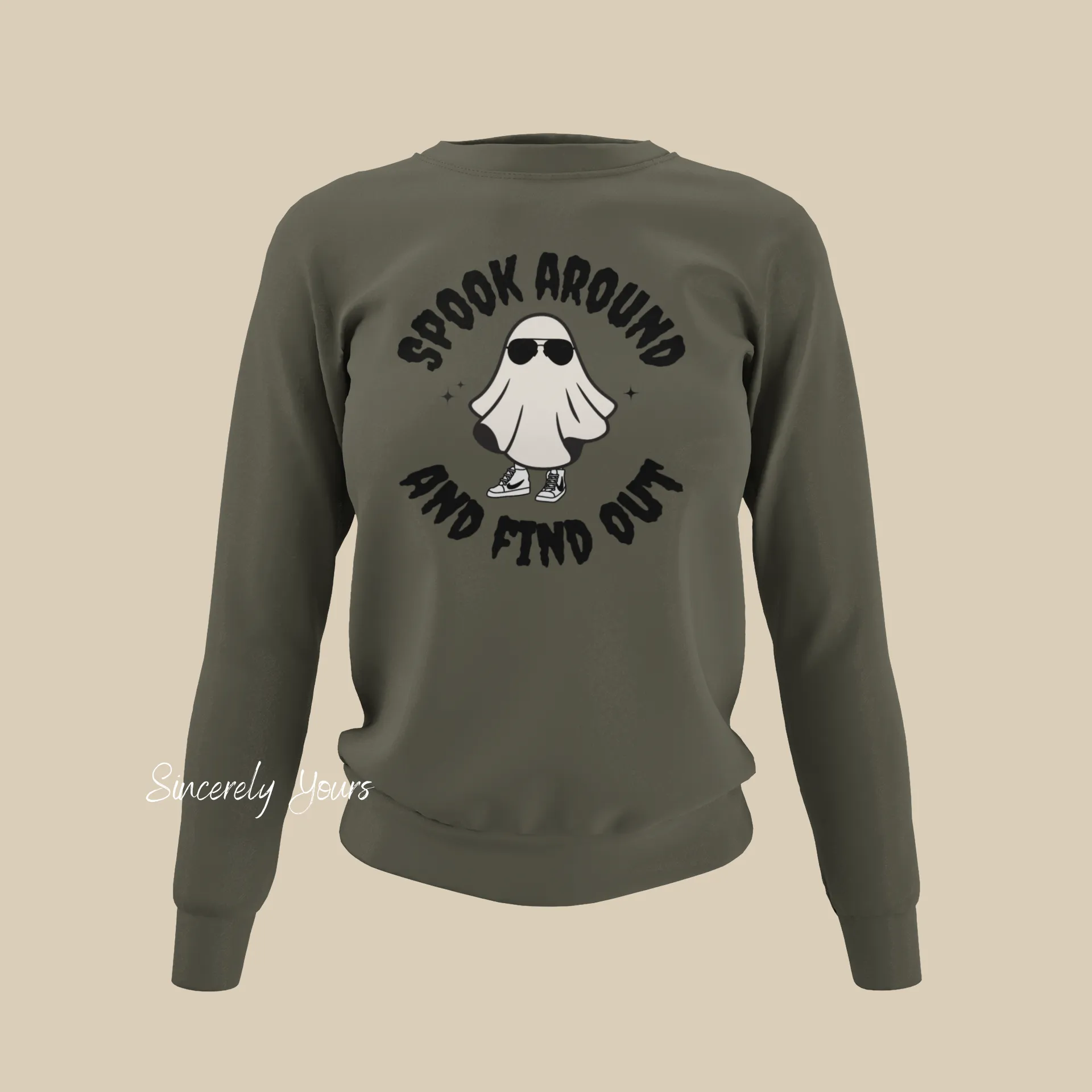 Spook Around And Find Out (Women's) Sweatshirt