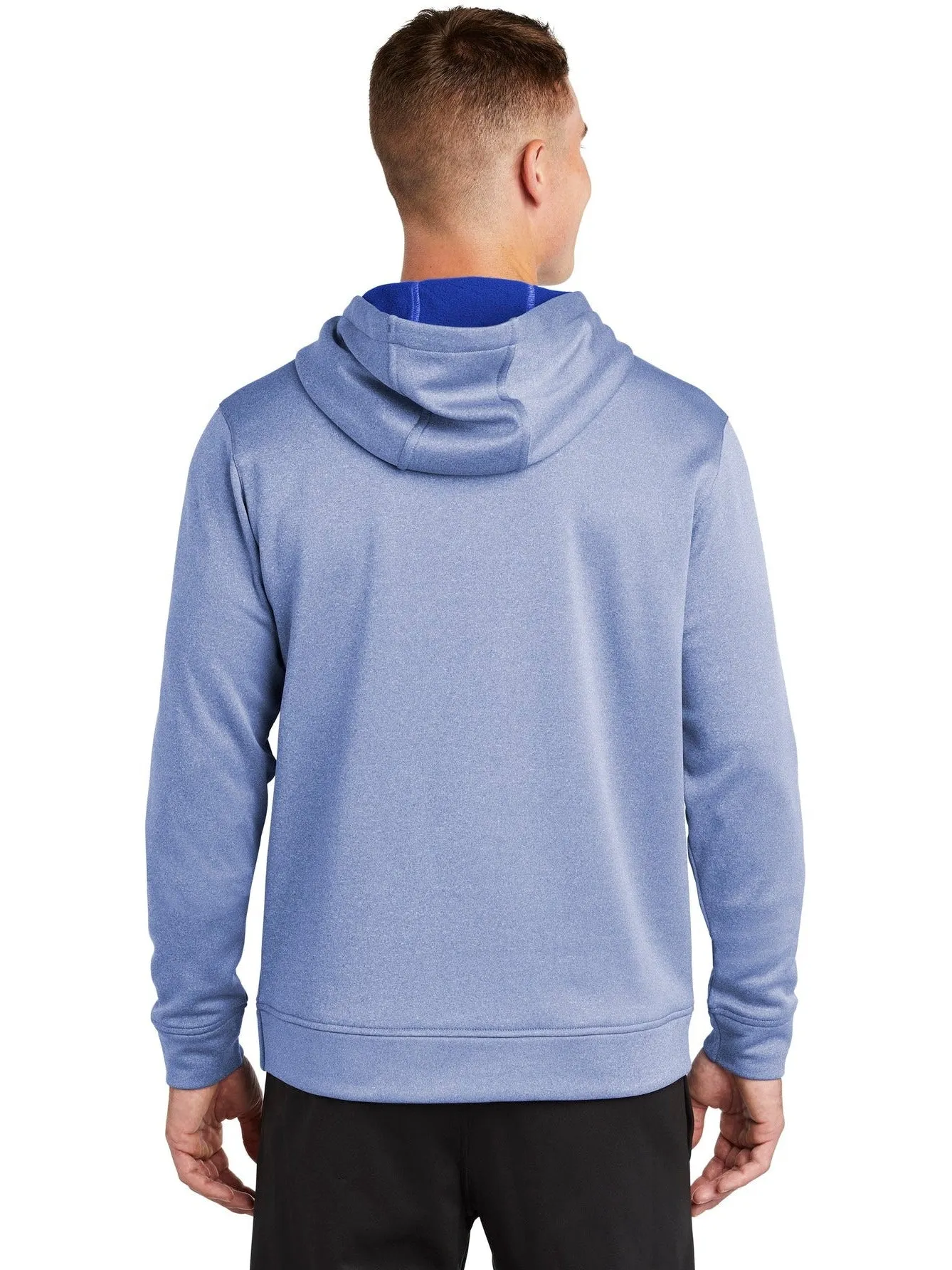 Sport-Tek Posicharge Sport-Wick Heather Fleece Hooded Pullover