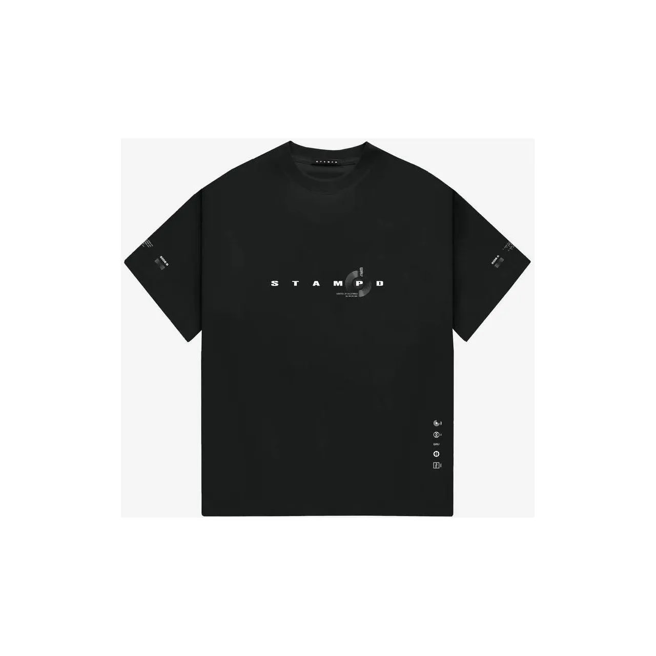 Stampd Sound System Tee Black