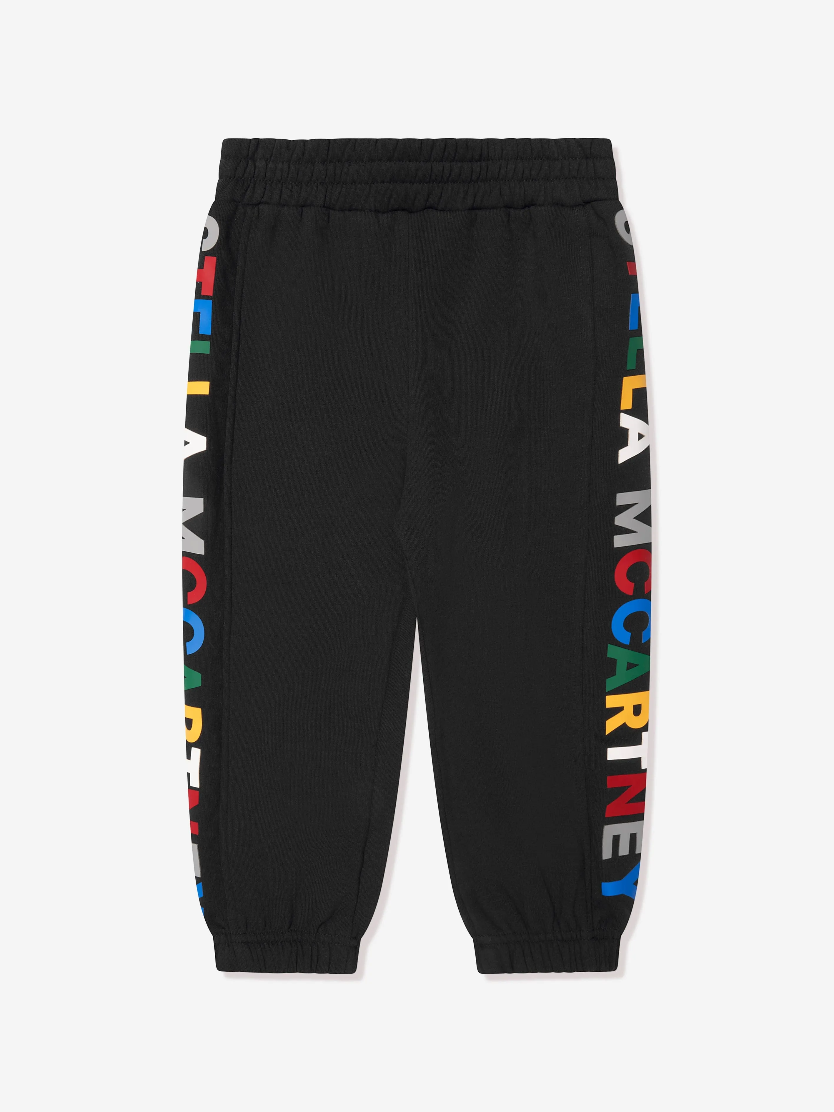 Stella McCartney Kids Logo Tracksuit in Black