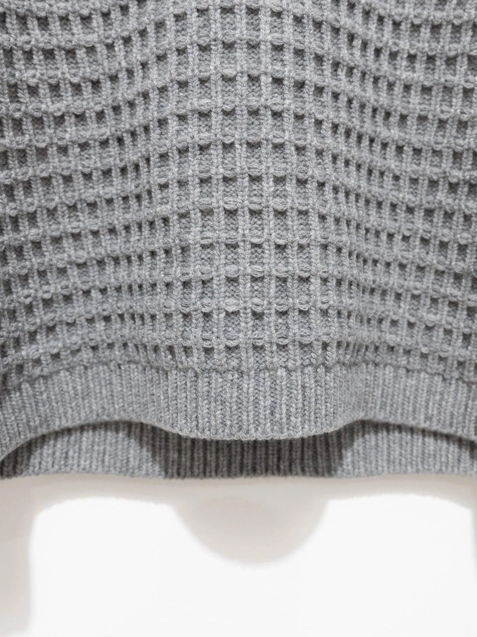 Stitch Pull Knit - Grey