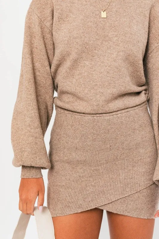 Sweater Boatneck Dress