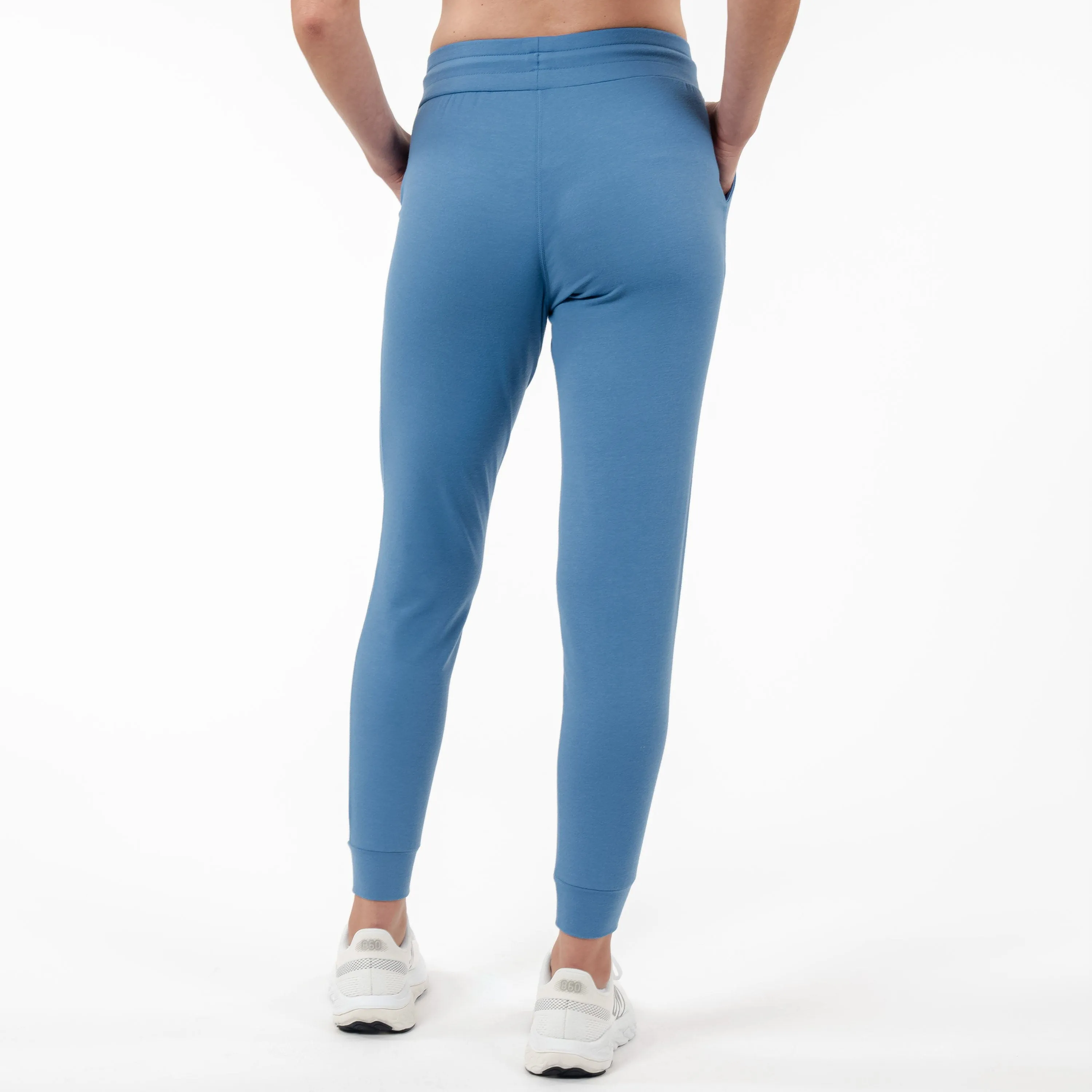 Tempo Performance Jogger | Heather - Highcountry Blue/Ice Pick Blue