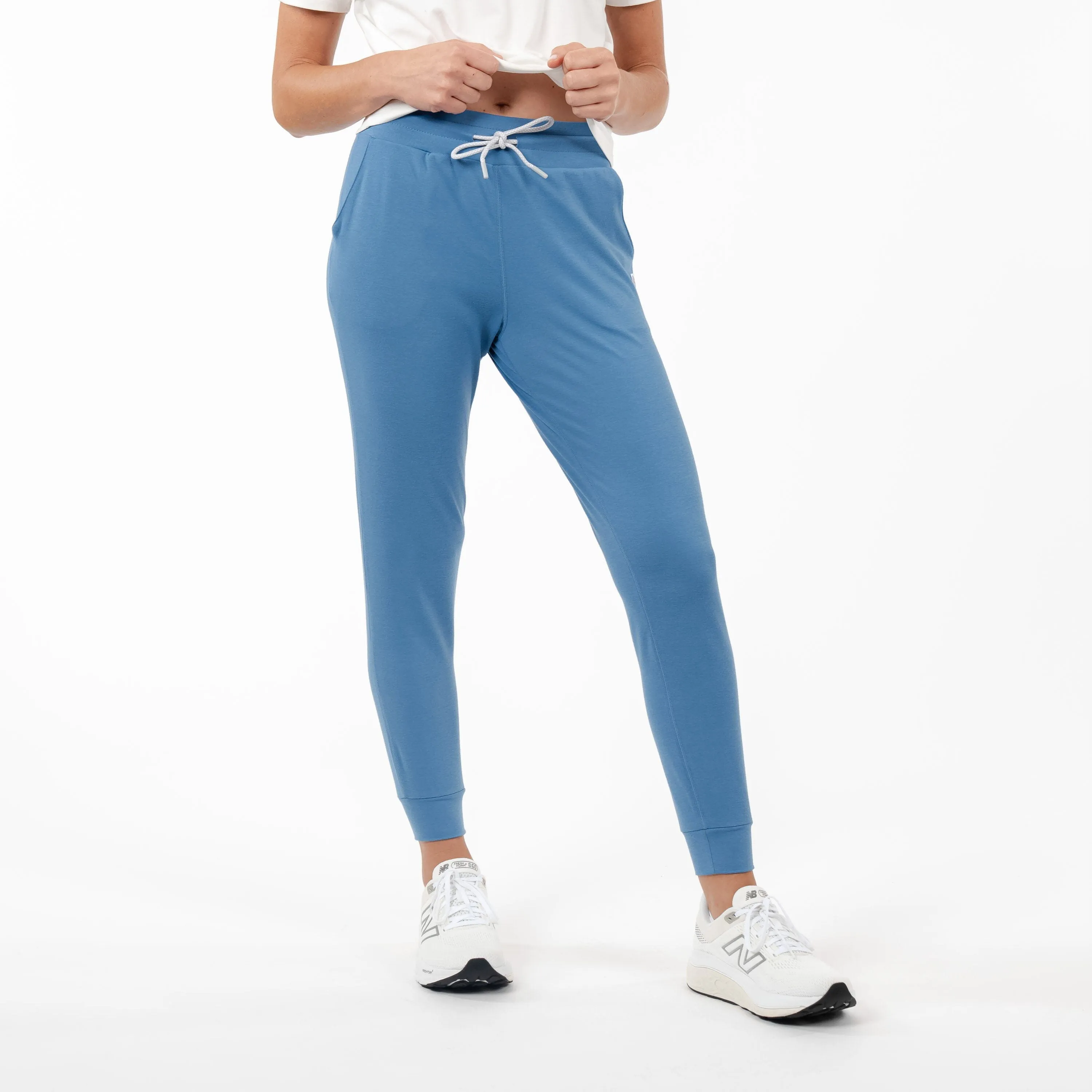 Tempo Performance Jogger | Heather - Highcountry Blue/Ice Pick Blue