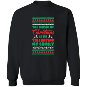 The Magic of Xmas Crewneck Pullover Sweatshirt