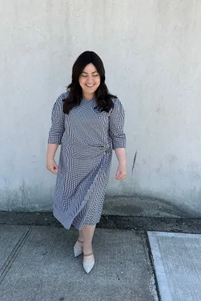 The "Wrap" Dress (Cotton Gingham)