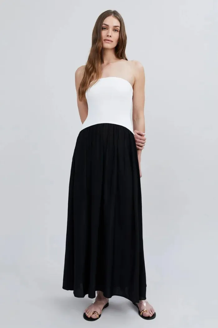 The Strapless Soglio Dress