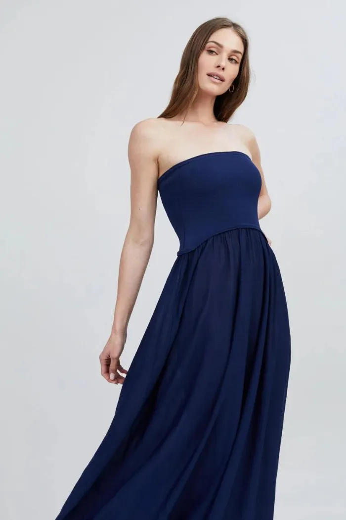 The Strapless Soglio Dress