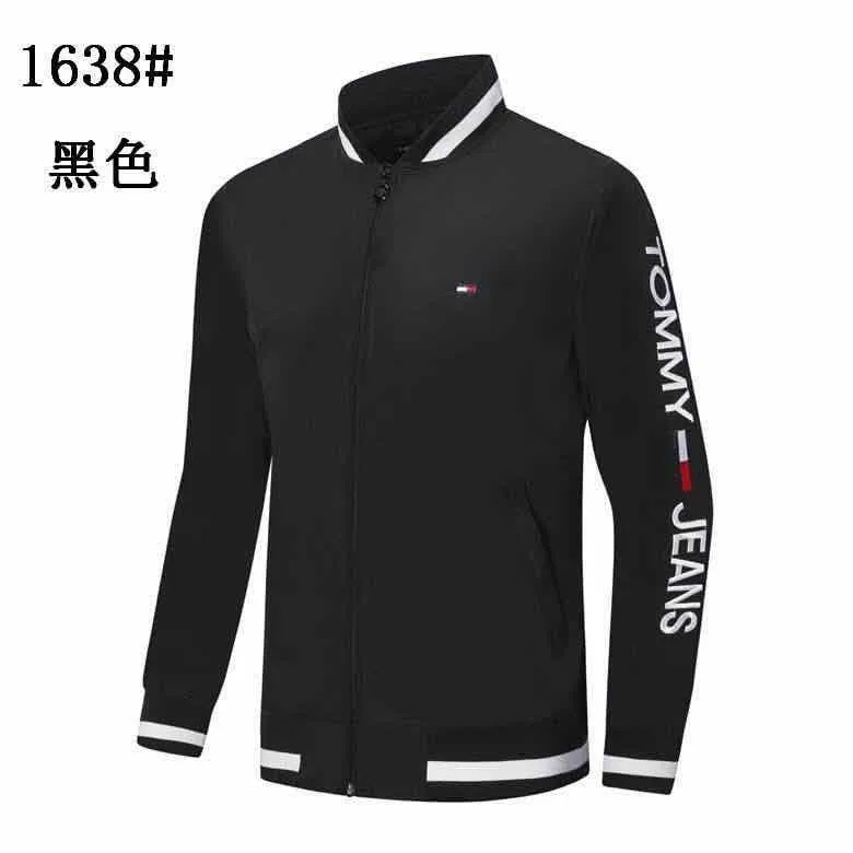 Tommy Hilfiger White Collar Strap Black Tracksuit