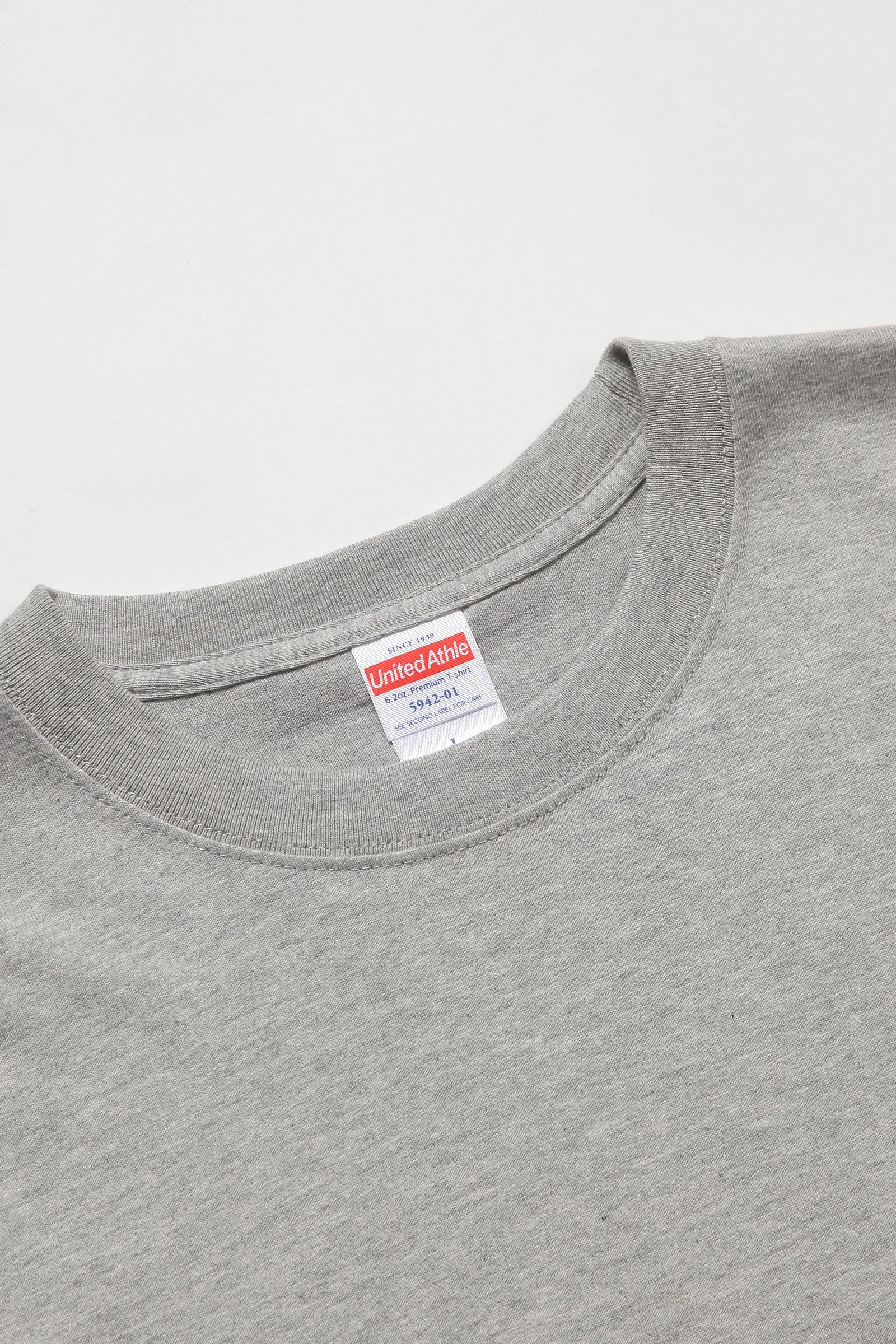 United Athle - 5942 6.2oz Premium T-Shirt - Grey