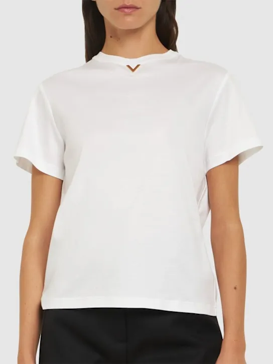 Valentino   Jersey logo t-shirt 