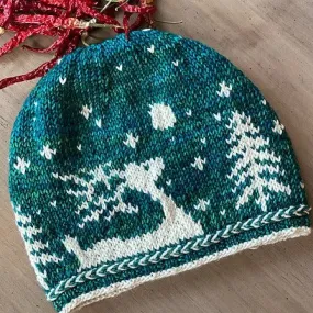 Winter Moondeer Hat by Lisa Mcfetridge