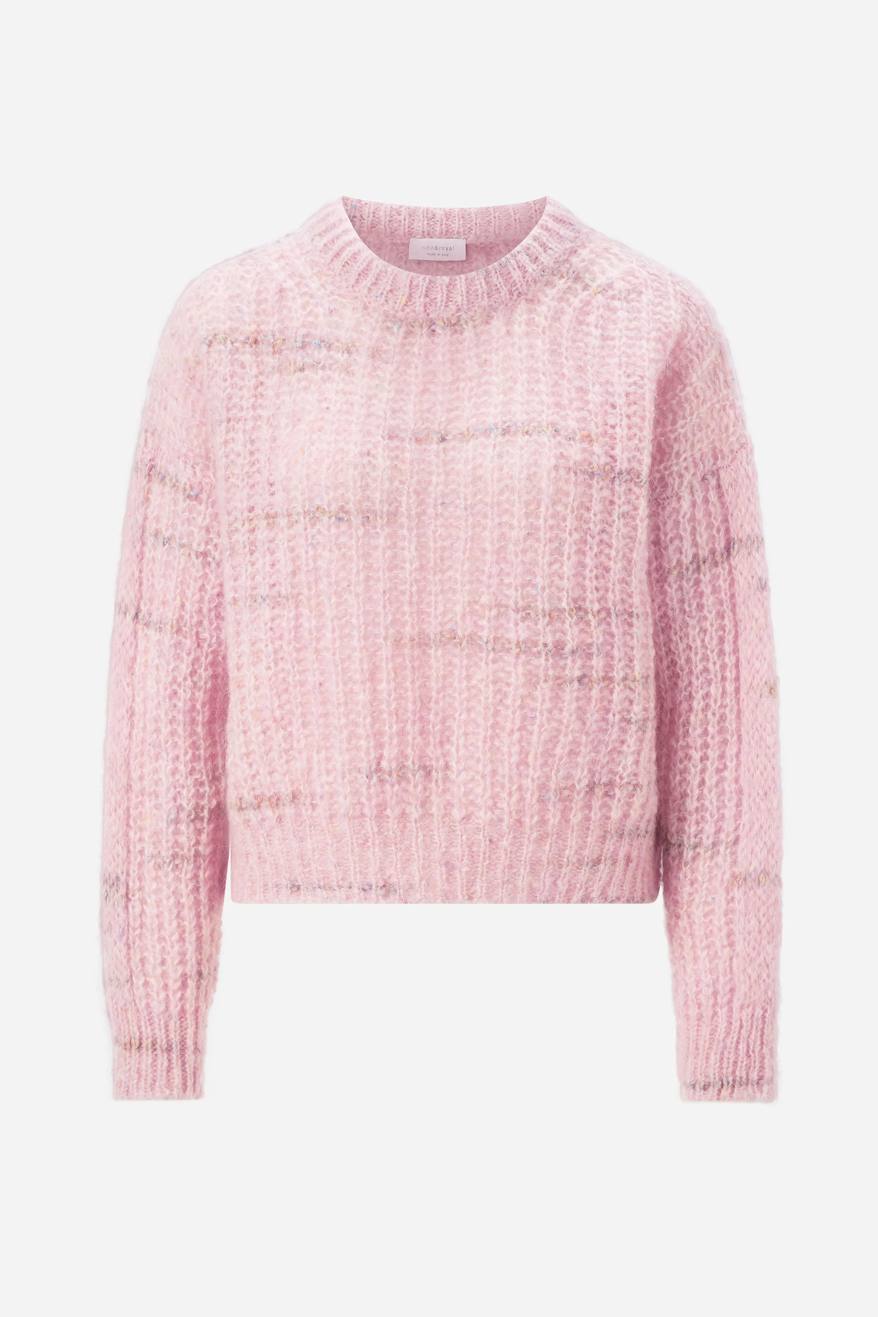 Wollpullover in Pastellrosa