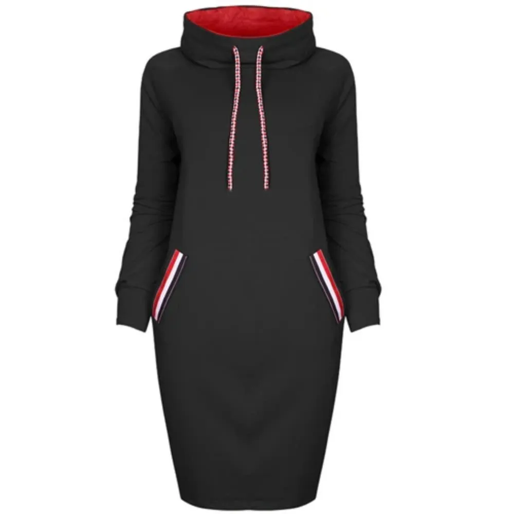 Women's Winter/Autumn Casual Long-Sleeved Sweater Dress