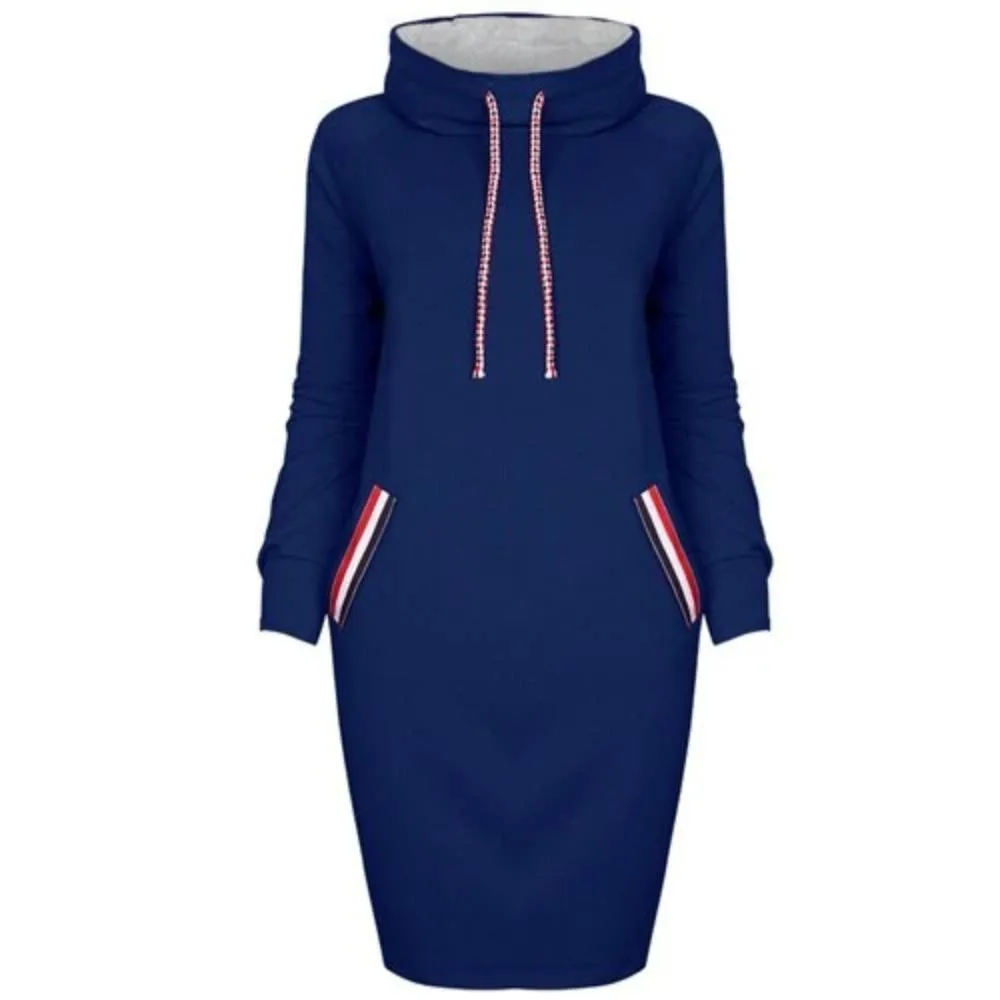 Women's Winter/Autumn Casual Long-Sleeved Sweater Dress