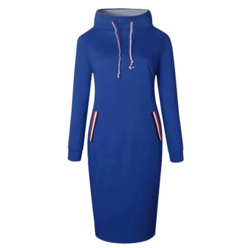 Women's Winter/Autumn Casual Long-Sleeved Sweater Dress