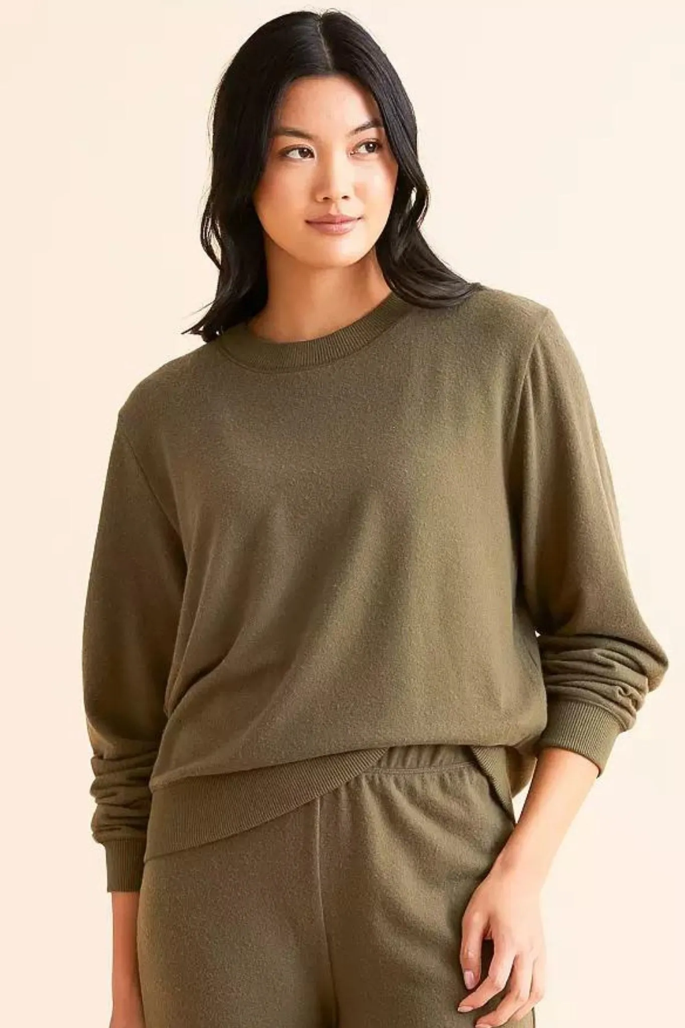 Z Supply: Russel Cozy Pullover in Grapeleaf