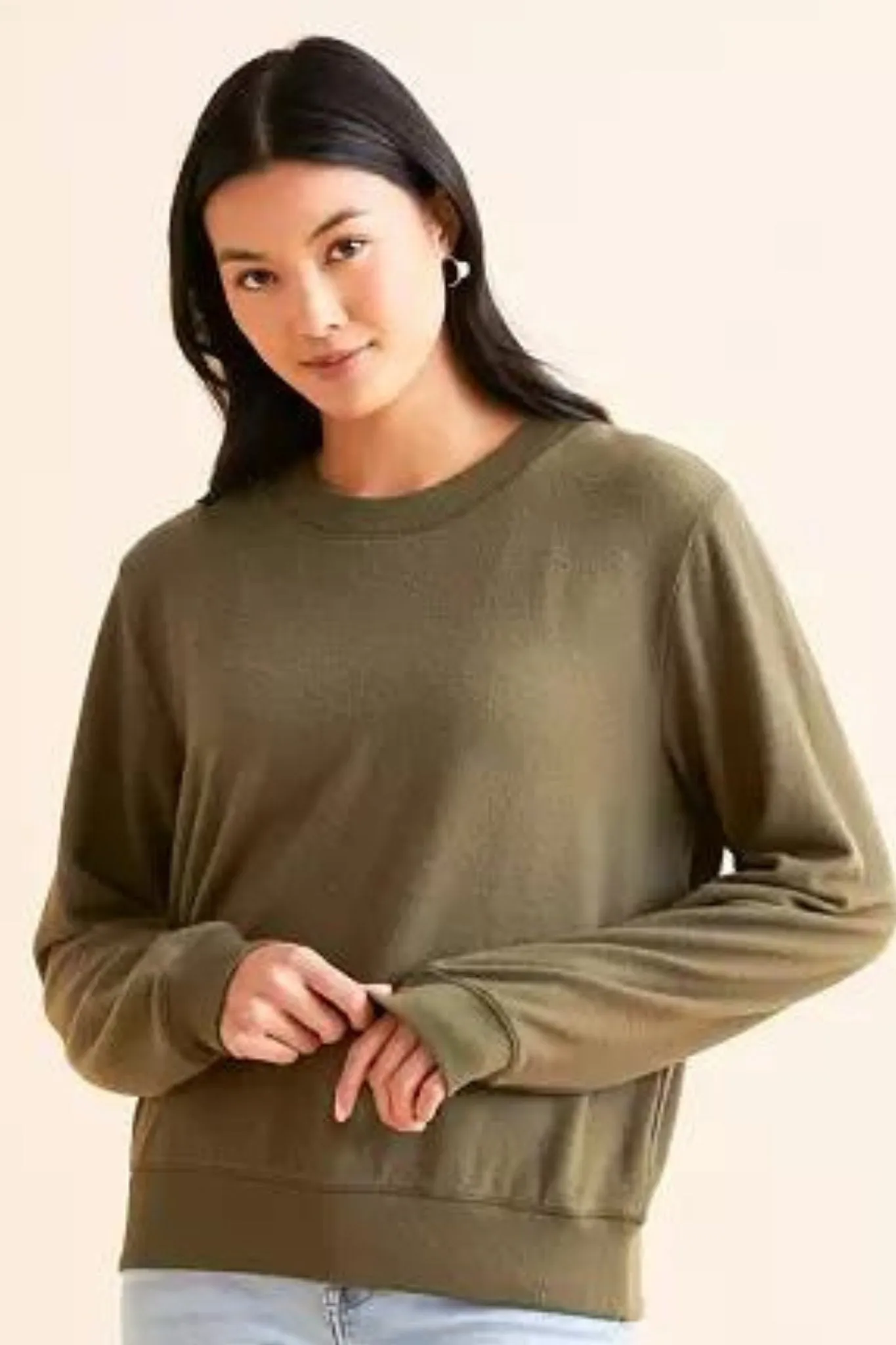 Z Supply: Russel Cozy Pullover in Grapeleaf